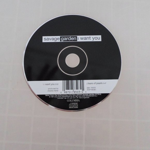Savage Garden CD - I Want You - Picture 2 of 4